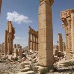 A photo released by Syria?s official news agency shows damage at the ancient ruins of Palmyra. The town was recently recaptured by Syrian government forces after being held by the Islamic State group.